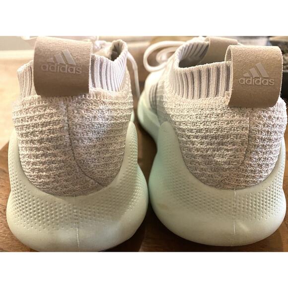 9 Adidas Purebounce + White Silver Metallic Ice Mint EUC Women's - Picture 9 of 12